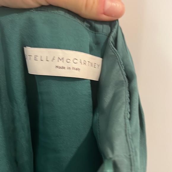 Silk Stella McCartney One Shoulder Gown - Picture 2 of 4